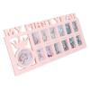 Haofy Baby Photo Frame Set for Newborn Growth, Durable Plastic 12 Monthly Picture Frames, Perfect for Wall or Table Display (Pink) view 3