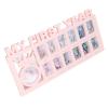 Haofy Baby Photo Frame Set for Newborn Growth, Durable Plastic 12 Monthly Picture Frames, Perfect for Wall or Table Display (Pink) view 4