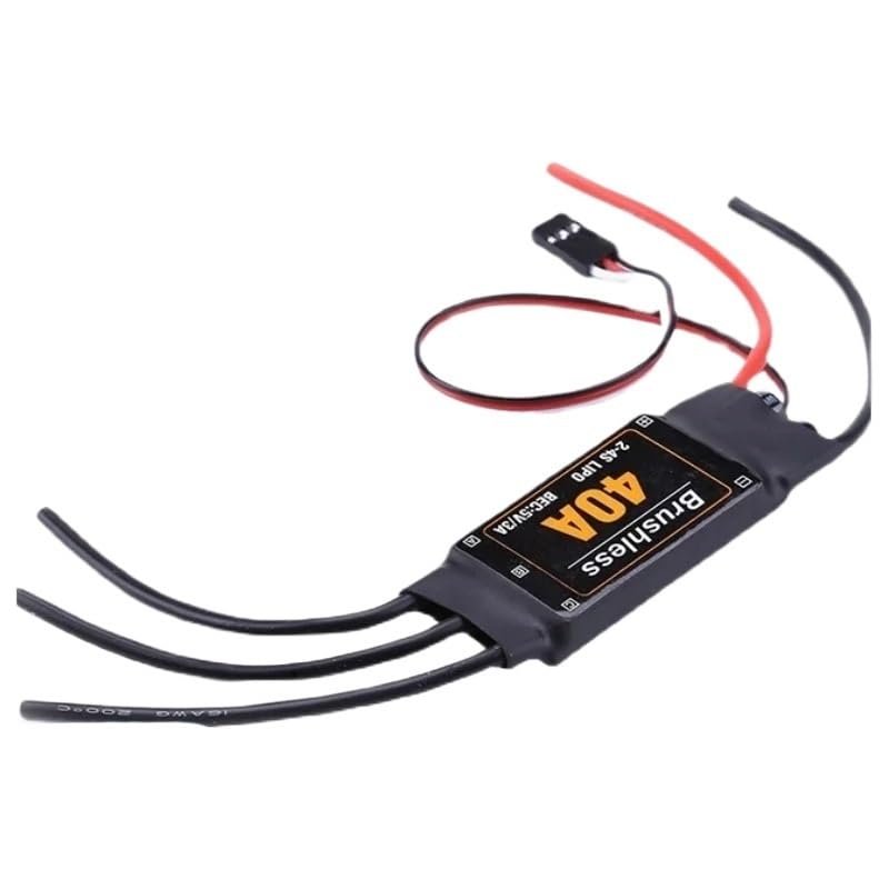 30A 40A Specification FPV Power System Core Drive 2-6S Brushless ESC 7V-25V Power System Speed Controller Maintenance Part for F450 S500 1PC(30A Long-Term)