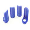 3DEXL Heavy Duty Shock Shaft Protector Guards for Traxxas X-Maxx 6s & 8s, Color: Blue view 1