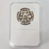 6 Pack Coin Slab Holders Direct Fit US Half Dollar 30 mm with Labels (30mm) view 3
