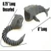3DEXL 3D Printed Black Flexible Creature for Bloop Vs El Gran Maja Sea Creature view 2