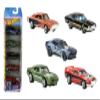 Hot Wheels Torque 5 Pack ['72 Ford Gran Torino Sport, Riveted, '69 Dodge Charger 500, Custom '67 Pontiac Firebird, Muscle Bound] 1:64 Scale Diecast Toy Vehicles view 1