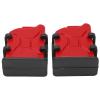 Drfeify RC Car Simulated Fuel Tank, Mini Oil Can Decoration Accessory for 1/8 1/10 RC Crawler Car, with Design and Lightweight Plastic Material (Red) view 2