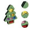 JunZheHub Christmas Tree Acrylic Cubes Blocks Rainbow Development Toy Fine Motor Skill view 2