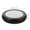 DECHOUS Rubber Rear Wheels Stroller Replacement Parts for Pushchair Repair, Sturdy Stroller Replacement Wheels for Pram Maintenance, 1 Pair view 2