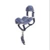 LeMieux Hobby Horse Comfort Halter & Leadrope - Navy view 1