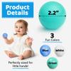 200 Ball Pit Balls for Toddlers with Storage Bag - 3 Colors, Great Play Toys for Tents, Pools, and Party view 2