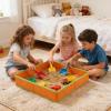 Kids Sand Table - Folding BeachEntertainment Plate | Waterproof Non-Woven Fabric Sand Play Table,for Boys Girls Indoor Backyard Patio Playground Park Kindergarten School view 2