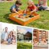 Kids Sand Table - Folding BeachEntertainment Plate | Waterproof Non-Woven Fabric Sand Play Table,for Boys Girls Indoor Backyard Patio Playground Park Kindergarten School view 4