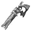 Foam Gothic Revolver 18.75" | Fantasy Prop Pistol with Multi-Barrel Design for Halloween Costume, LARP, Stage & Display view 2