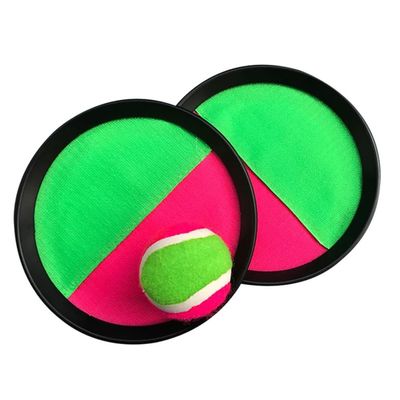 lstyty Montessori Sensory Integration Training Catch Ball Set, Sticky Target Paddle Toy for Kids 3-6 Years