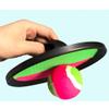 lstyty Montessori Sensory Integration Training Catch Ball Set, Sticky Target Paddle Toy for Kids 3-6 Years view 3