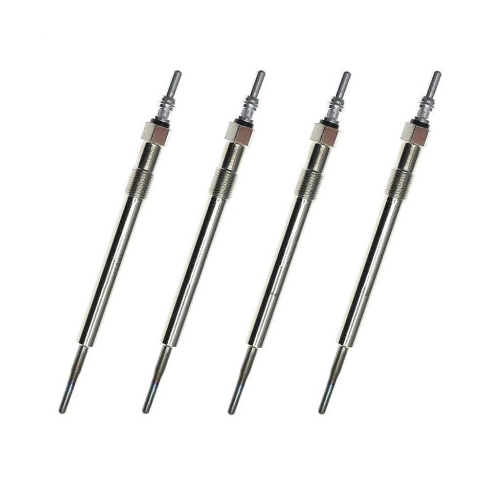 Auto Glow Plugs Compatible with Vauxhall for Astra J for Insignia A for Meriva B 4X Dual Core Auxiliary Heater Car Glow Plugs 55570037 0250403023