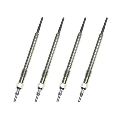 Auto Glow Plugs Compatible with Vauxhall for Astra J for Astra K for Zafira C for Tourer 4X 4.4V 1.6 CDTi Dual Core Parking Heater Glow Plugs 1214098
