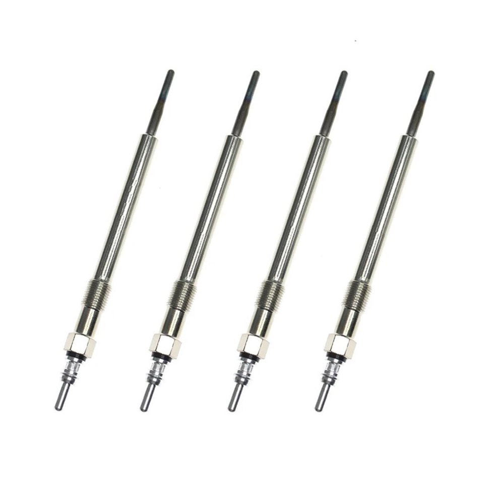 Auto Glow Plugs Compatible with Vauxhall for Astra J for Astra K for Zafira C for Tourer 4X 4.4V 1.6 CDTi Dual Core Parking Heater Glow Plugs 1214098