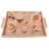 lstyty Montessori Wooden Grasping Toys Cube Egg Sphere-Shaped Cup Early Education and Intelligence Practice view 1