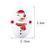 shamjina 10Pcs Decorative Snowman Tumbler Doll Home Decor Funny Christmas Snowman Tumbler Toys for Outside, Snowman view 2