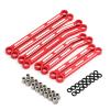For Traxxas For TRX4M For Bronco For Defender 1/18 Metal Alloy Linkage Tie Link Rod Kit Heightened RC Crawler Car Model Upgrade Parts Rc Models Accessories(Red) view 1