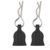 40pcs Metal R-Type Car Shell Body Fixed Clips Pin with Tab for Axial SCX10 TRX-4 for MJX 1/10 1/14 1/8 RC Car Parts(1 8 12PCS) view 3