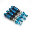 RC Modifications Spare For MJX For Hyper Go 1/16 16207 16208 16209 16210 H16BM H16 H16PL Remote Control Car Front And Rear Shock Absorber Metal Upgrade Parts(Blue) view 1