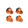 GPM 7075-T6 Alloy Shock Caps for 1/7 Unlimited Desert Racer -85076-4 (Orange) view 1