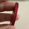 10PC Blank Anodized Aluminum Challenge Coins, 40mm, DIY Engravable, Red, Blue, SilverBlack (red) view 3