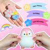 14Pcs Taba Squishies Toys, Cute Taba Fufu Squishy Toy Stress Relief Toys Sensory for Kids Adults, Squeeze Toys for Anxiety, Party Favors, Birthday Gifts, Classroom Prizes view 2