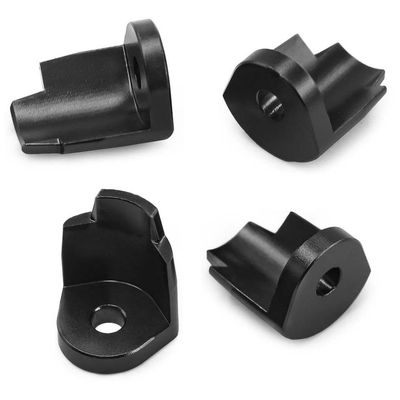 COMODO 4pcs Metal Shock Cap Protector Cover for 1/14 1/18 RC Cars Replacement Suspension Protection Compatible with Mojave GROM Models(Black)