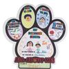16" x 16" Color Your Own All About Me Paper Paw Print Posters - 30 Pc. view 2