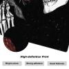 DEGDFSGR for MTG Playmat 24 x 14 inches for TCG Playmats Non-Slip Rubber Base Commander Playmat HD Cover for MTG Play Mat Iorcana Trading Card Game, Gothic Skeleton Hand Rose view 3