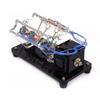 4-Coil Electromagnetic Engine Model, DC 5V V-Type Reciprocating Motor, DIY Science Experiment with Ball Bearings view 4