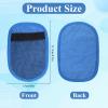 Dimioaoa 3 Pcs Sand Remover for Beach, Beach Sand Remover Sand Eraser Wipe Mitts, Soft Wipe Off Mitts Summer Beach Vacation Essentials for Beaches Activities Volleyball Sandboxes view 2