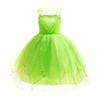 Dressy Daisy Girls Green Fairy Costume Dress Sequin Tulle Princess Outfit with Butterfly Straps for Halloween Birthday Party Size 4-5T view 1