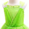 Dressy Daisy Girls Green Fairy Costume Dress Sequin Tulle Princess Outfit with Butterfly Straps for Halloween Birthday Party Size 4-5T view 4