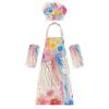 GuoChe Multi-Purpose Cooking Kit Cozy Art Painting Aprons with Pockets view 4