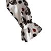 Girls clown costume set with polka-dot top, striped skirt & mini top hat. Perfect for Halloween, circus parties. (4-5Y) view 4
