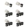 AS Axis Spindleon Airplane Model Plane Landing Gear Wheels Sets 1.2 * 1cm 1 * 0.4cm for 20cm 225 An-225 Airplane Model Plane view 1