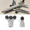 AS Axis Spindleon Airplane Model Plane Landing Gear Wheels Sets 1.2 * 1cm 1 * 0.4cm for 20cm 225 An-225 Airplane Model Plane view 3