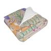 WZYCWB Cartoon Mushroom with Dog Printed Baby Blankets Swaddle Blankets, Suitable for naps or Daycare use view 3