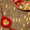 100 Gold Bricks & 100 Copper Coins Set, Feng Shui Wealth Prosperity Gold Bricks & Copper Coins Decorations, Lucky Money for Home, Office, Party, Miniature Display, Crafts, Collectibles view 4