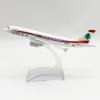 Airbus A320 Middle East Airlines Metal Diecast Aircraft 16cm Scale Model Aviation Collectible Display Desktop Miniature Pre-Built view 2