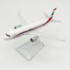 Airbus A320 Middle East Airlines Metal Diecast Aircraft 16cm Scale Model Aviation Collectible Display Desktop Miniature Pre-Built view 3