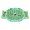 Asixxsix Soccer Table Game, Double Player Manual Scoring Football Table Game Mini Soccer with Removable Ball for Family Friends Indoor Play (Green) view 4