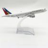 Airbus A320 Philippine Airlines Metal Diecast Aircraft 16cm Scale Aviation Collectible Display Desktop Miniature Model view 2