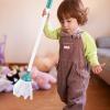 Cleaning Set, Pretend Household Kit, Medium Size Broom and Cleaning Cart with Realistic Working Vacuum, Educational Accessory with Compact Design, Interactive Role view 3