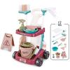 Cleaning Set, Pretend Household Kit, Medium Size Broom and Cleaning Cart with Realistic Working Vacuum, Educational Accessory with Compact Design, Interactive Role view 4