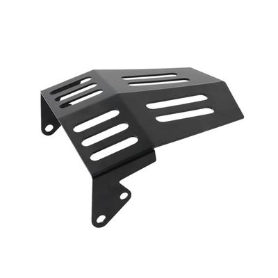 AU28- Motorcycle Lower Grill Bottom Chin Fairing Spoiler Cover For Softail Fat Boy Street Bob Breakout 2018-23
