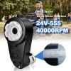 2Pcs 24V RS555 40000RPM Powered Wheels Motor High Speed Ride On Upgrade Motor with Gearbox for 24 Kids Electric Cars Drive Engine view 4