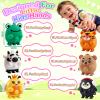 ChildFun 6 PCS Animal Suction Popper Sensory Toys, Travel Toys for Airplane & Car Activities, Silicone Pop Fidget Toys for Kids, Birthday Gifts for Girls & Boys view 3